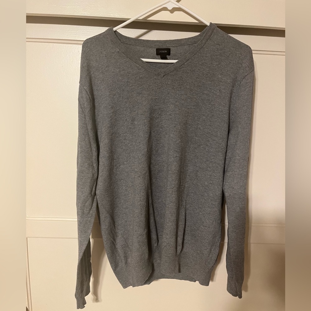 Men’s gray J.Crew sweater - size M